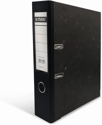 MAXI BF403 Lever Arch File F/S Broad Black - Best Deal
