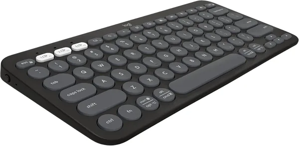 Logitech Pebble Keys 2 K380s Conectividade Bluetooth Easy-Switch e Bateria Inclusa