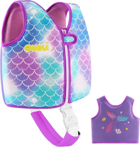 Vestido de natación OSHYLE Premium para niños - Ideal para aprender a nadar y flotar