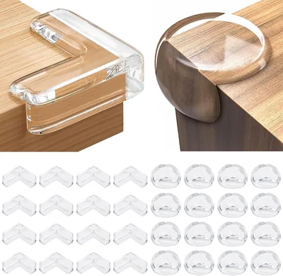 32 Pack Corner Protectors for Baby Furniture