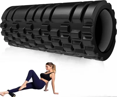 Rodillo de Espuma de Alta Densidad para Masaje de Pies, Foam Roller Corporal para Relajación Muscular