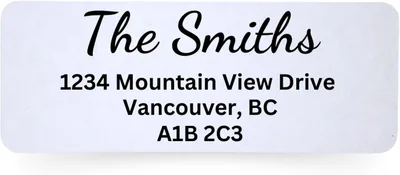 150 Self Adhesive Labels - Personalized Return Address Labels Best Deal