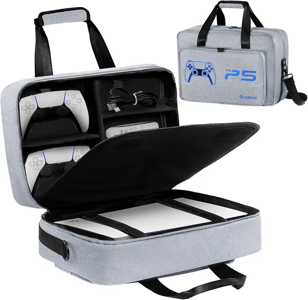 UUBOXS Carrying Case for PS5/PS5 Pro/PS5 Slim