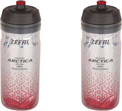 ZEFAL Arctica 55 - Juguetes para Ciclismo - Juego de 2 Recipientes Isotérmicos para Bicicleta - 550 ml - Sin Olor y Resistente al Agua - Libre de BPA