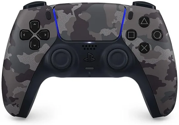 Controle Sem Fio Dualsense PlayStation 5 Cinza Camuflado