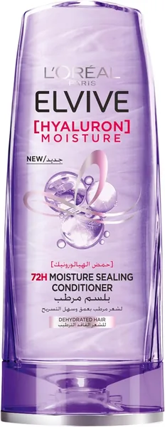 L Or al Paris Elvive Hyaluron Moisture 72H Moisture Sealing Conditioner For Dehydated, Dry Hair - 360ml