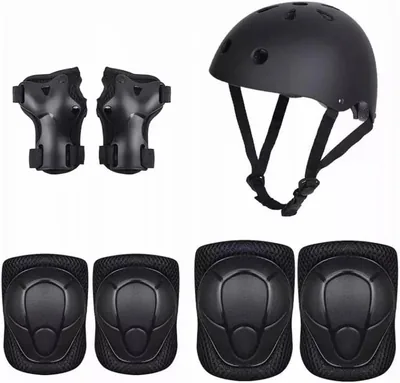 Protecciones para Patines de Bicicleta Niños - Juego Completo de Protección para Ciclismo y Patinaje