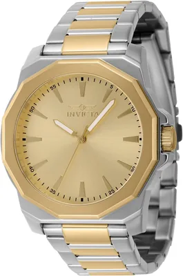 Relógio Invicta Speedway 42mm de Quartzo em Aço Inoxidável, Dois Tons
