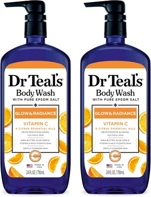 Dr Teal's Body Wash Epsom Salt 24oz Pack of 2 27% Off