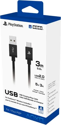 Cable de carga HORI para Playstation® 5 (USB-A a USB-C) - Mejor Precio