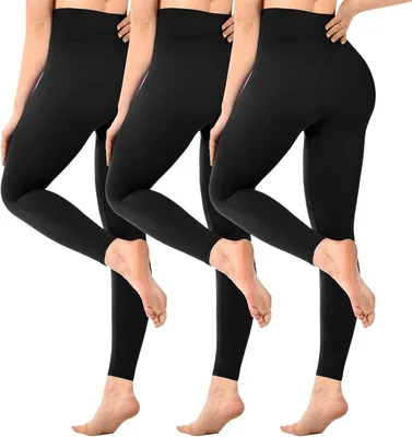 SINOPHANT High Waist Black Leggings - 17% Off
