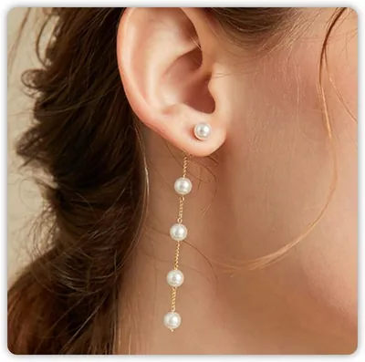 Trinkle Pearl Drop Earrings Best Deal