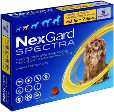 Nexgard Spectra 3.6-7.5KG Dog Food Best Deal