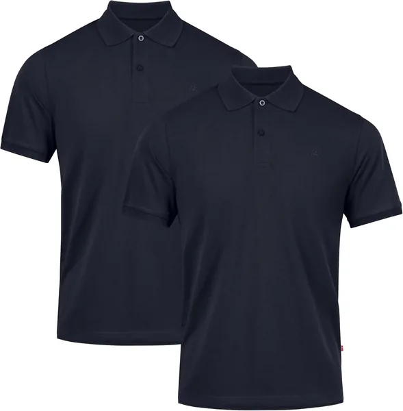 Koszulka Polo DANISH ENDURANCE dla Mężczyzn, Bawełna Organiczna, Klasyczny Krój, Miękka i Wygodna, Krótki Rękaw, 1 lub 2-Pak - Best Deal