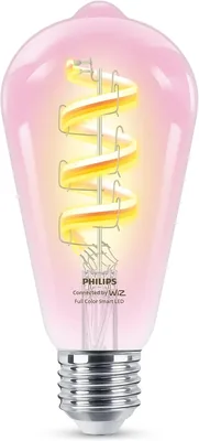 Philips Smart Lighting LED RGB Filament ST64 Bulb - Best Deal