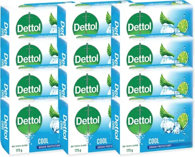 Dettol 12x175g Bar Soap: Save 39% Off | Best Hygiene & Odour Protection