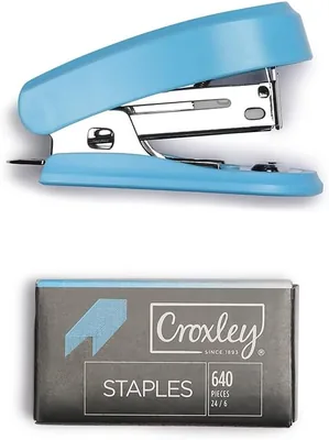 CROXLEY Stapler Mini Blue