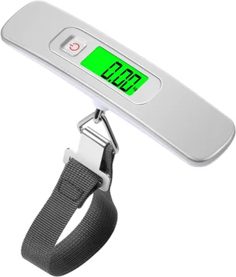 Blendura Digital Weighing Suitcase da Viaggio, Portatile per Casa 110 lb 50 kg Funzione Adatta ai Viaggi (Batteria Incorporata)
