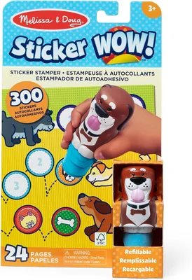 Melissa & Doug Dog Activity Pad Sticker Set