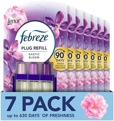 Febreze 3Volution Exotic Bloom Refill 7x20ML - 97% Off