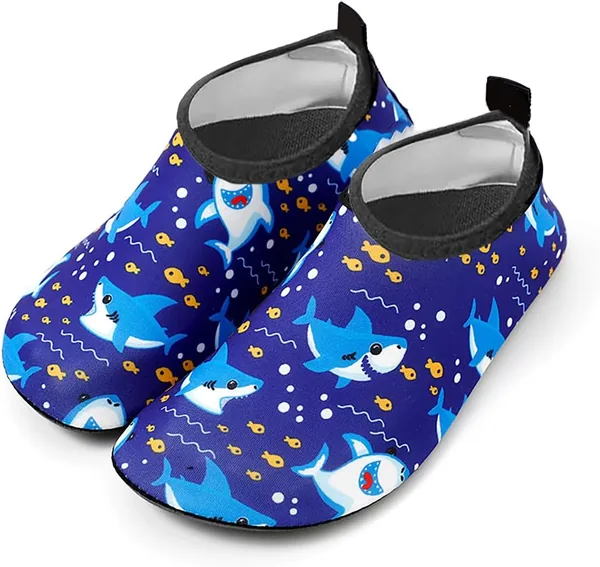 BananaHome Kids Swim Water Shoes Barefoot Sports Shoe Quick Dry Non-Slip Water Skin Sneakers for Beach Aqua Pool Boy Girl