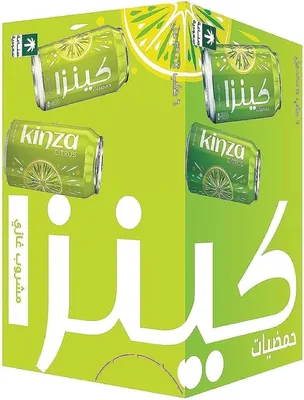 Kinza Citrus Carbonated Soft Drinks Set