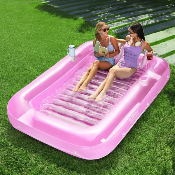 Sloosh Inflatable Tanning Pool Lounge Float - 41% Korting