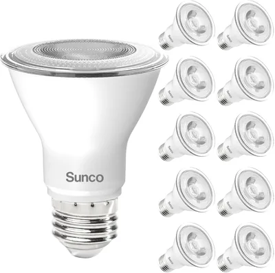 LED Flood Light Bulb - 3000K Soft White, Dimmable