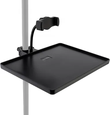 RTNLIT Microphone Stand Tray - 360° Adjustable Holder