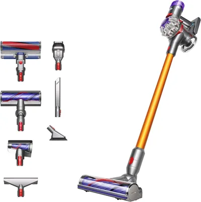 Dyson V8 Absolute Yellow Silver Cordless Vacuum 10% Off