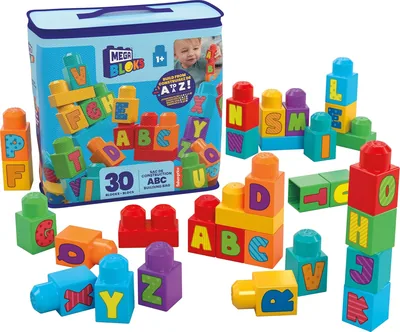 Fisher-Price ABC Blocks Building Toy Set
