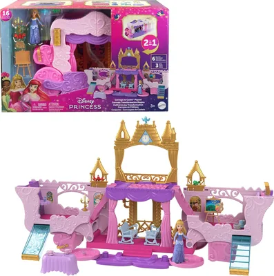 Disney Princess Carriage To Castle Playset HWX17