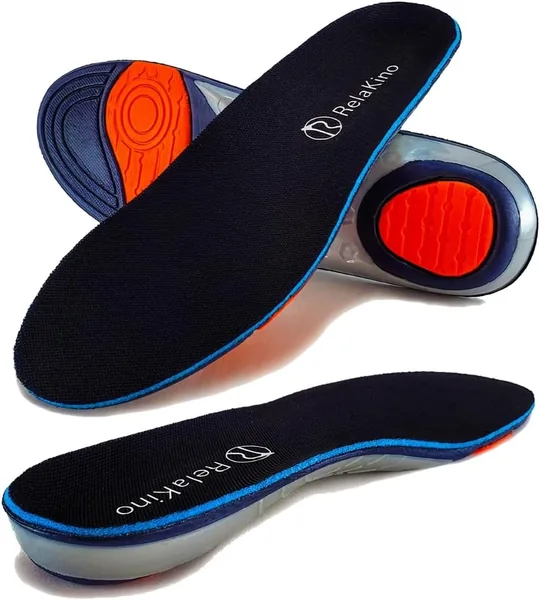 Rela Kino Insole [All Day Comfort] Physical The Supervised Footbed, Shock Absorption, Arch Support, Unisex