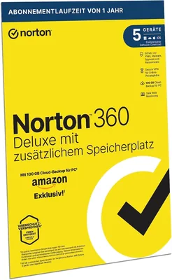 Norton 360 Deluxe Backup 50GB