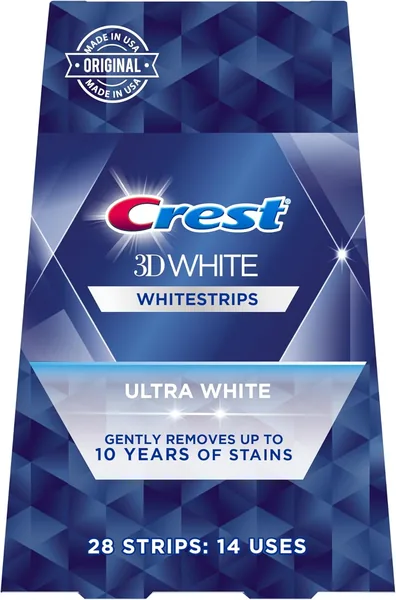 Crest 3D White Ultra Whitestrips 28 Strips 14 Treatments