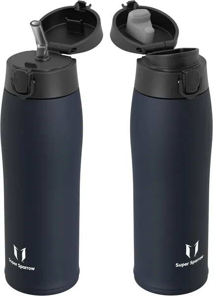 Super Sparrow Isolatie Waterfles - Reisbeker - 350 ml, 500 ml, 750 ml, 950 ml - RVS Drinkflessen - BPA Vrij