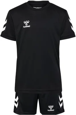 Hummel Kindersportset Logo, Trainingsset für Fußball mit Trikot und Shorts