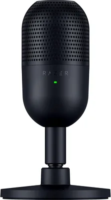 Razer Seiren V3 Mini - Micrófono USB compacto (condensador de 14 mm, supercardioide, 
