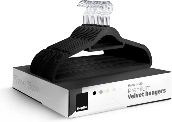 KEPLIN Velvet Hangers 20 Pack