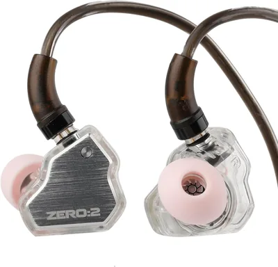 Linsoul 7Hz x Crinacle Zero:2 Auriculares In-Ear, 10mm Dinámico Mejorado, Auriculares con Cable para Juegos
