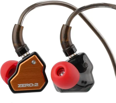 Linsoul 7Hz x Crinacle Zero:2, Auriculares In-ear con Conductor Dinámico de 10mm Mejorado, Auriculares Filares para Juegos de Video