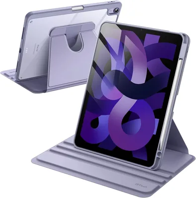 JETech iPad Air 11" Purple Rotating Case 15% Off