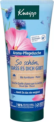 Kneipp Aroma Duschgel mit Naturextrakt aus Ringelblume, Malve und natürlich nährendem Öl - Für ein zartes und geschmeidiges Hautgefühl