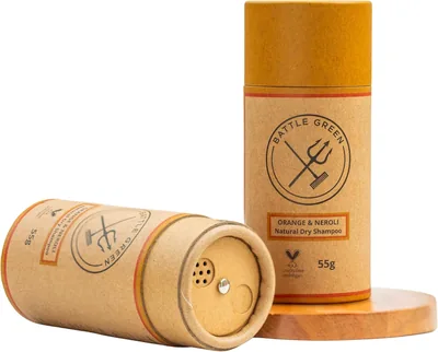 Battle Green Dry Shampoo Powder 55g (Orange & Neroli)