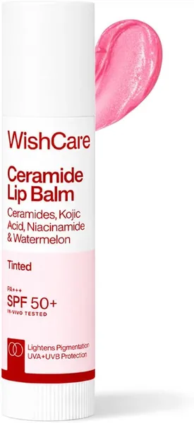 WishCare Tinted Ceramide Lip Balm SPF 50 PA+++ Best Deal