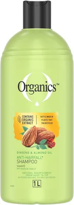 Organics Ginseng & Almond Oil Anti Hair Loss Shampoo 1L - 26% Off