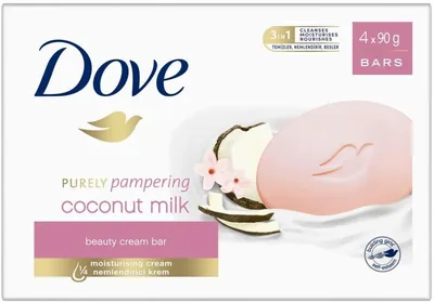 Dove Coconut Milk Soap 4 Pack - Best Deal