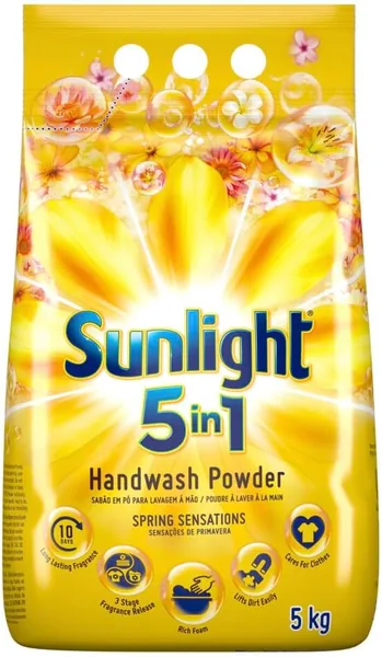 Sunlight Spring Detergent 5in1 Powder 5kg 26% Off