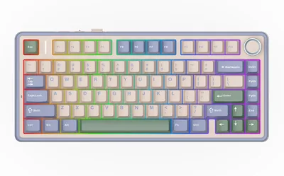 EPOMAKER x Aula F75 Gasket Keyboard - Green LEOBOG