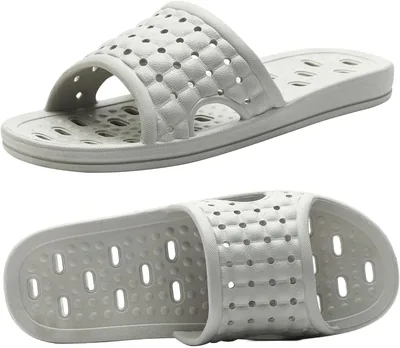 Quick Drying Shower Slippers with Drain Holes
